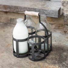 Milk Bottle Holder  by Garden Trading